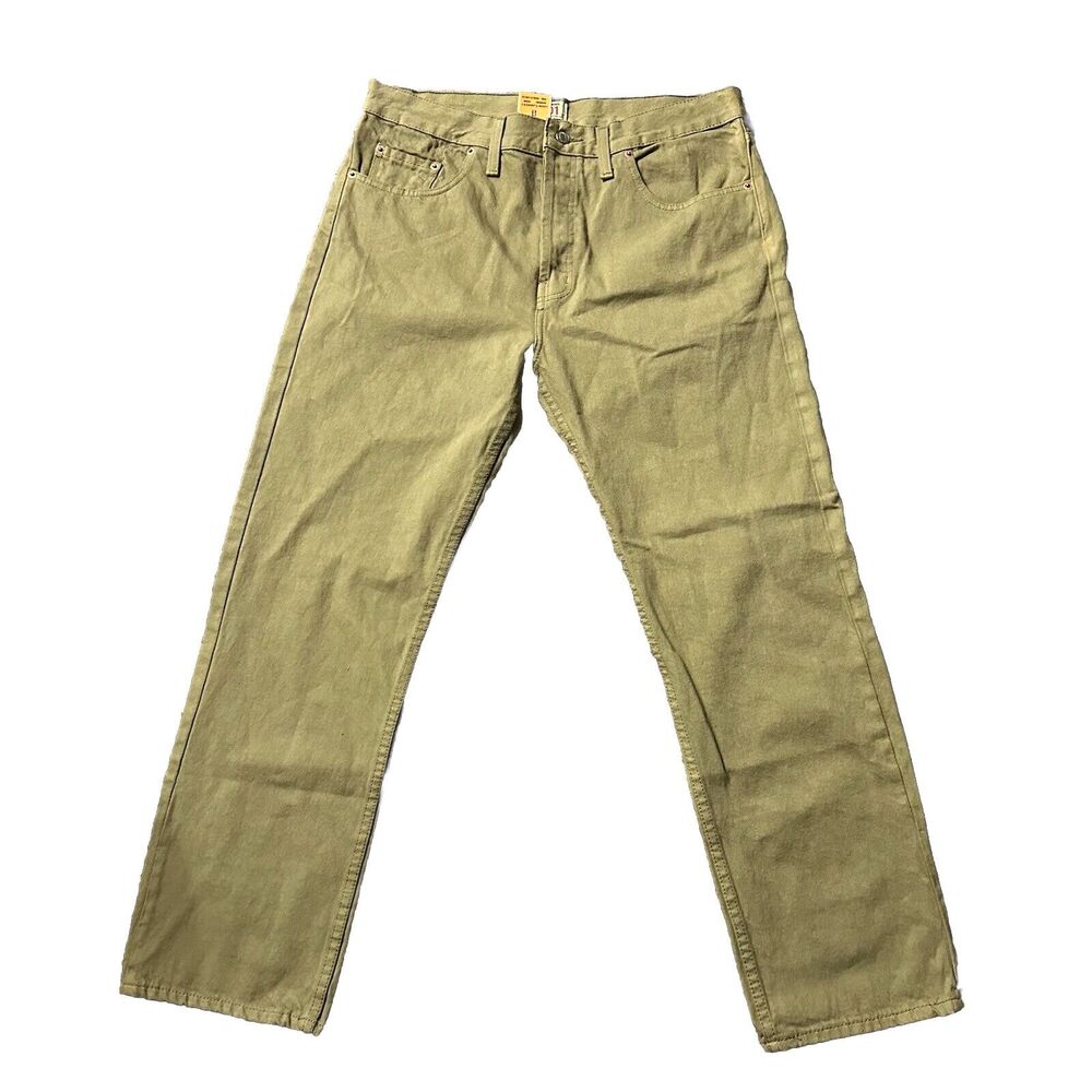 Levi's Men's 501 Original Fit Jean 36W x 30L 005011339 Brownish Khaki Color